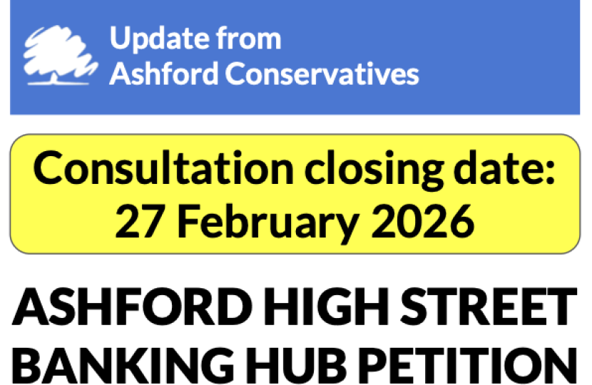 Ashford Banking Hub Petition Announcement