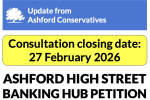 Ashford Banking Hub Petition Announcement