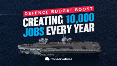 Our largest boost to our Nation’s Defence in a Generation